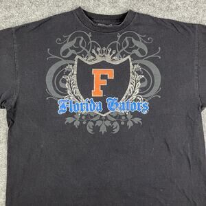 Champs Florida Gators T-Shirt Men Size XL Black Sports Graphic NCAA Team Apparel